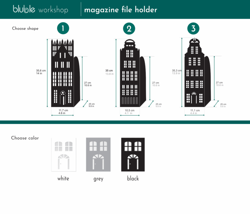 File organizer - european townhouse - Image 3