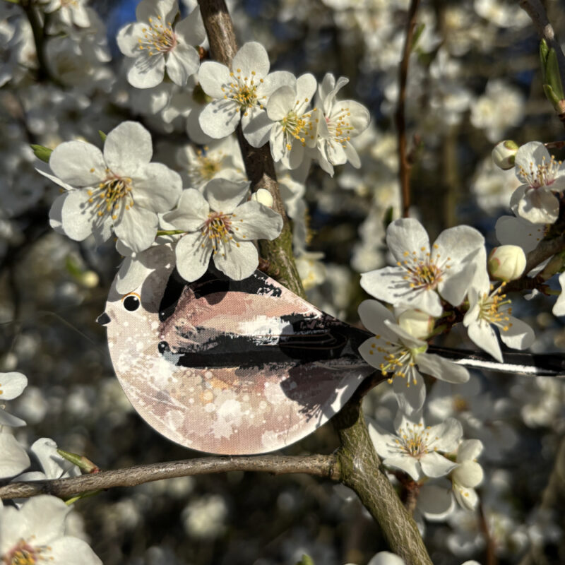 Painted bird - ornament - Image 2