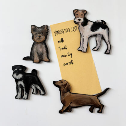 dog - fridge magnet
