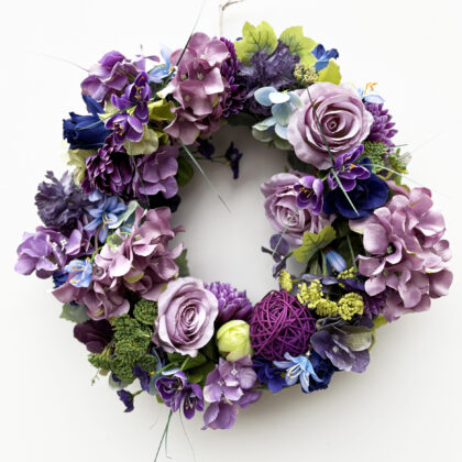 wreath - violet garden